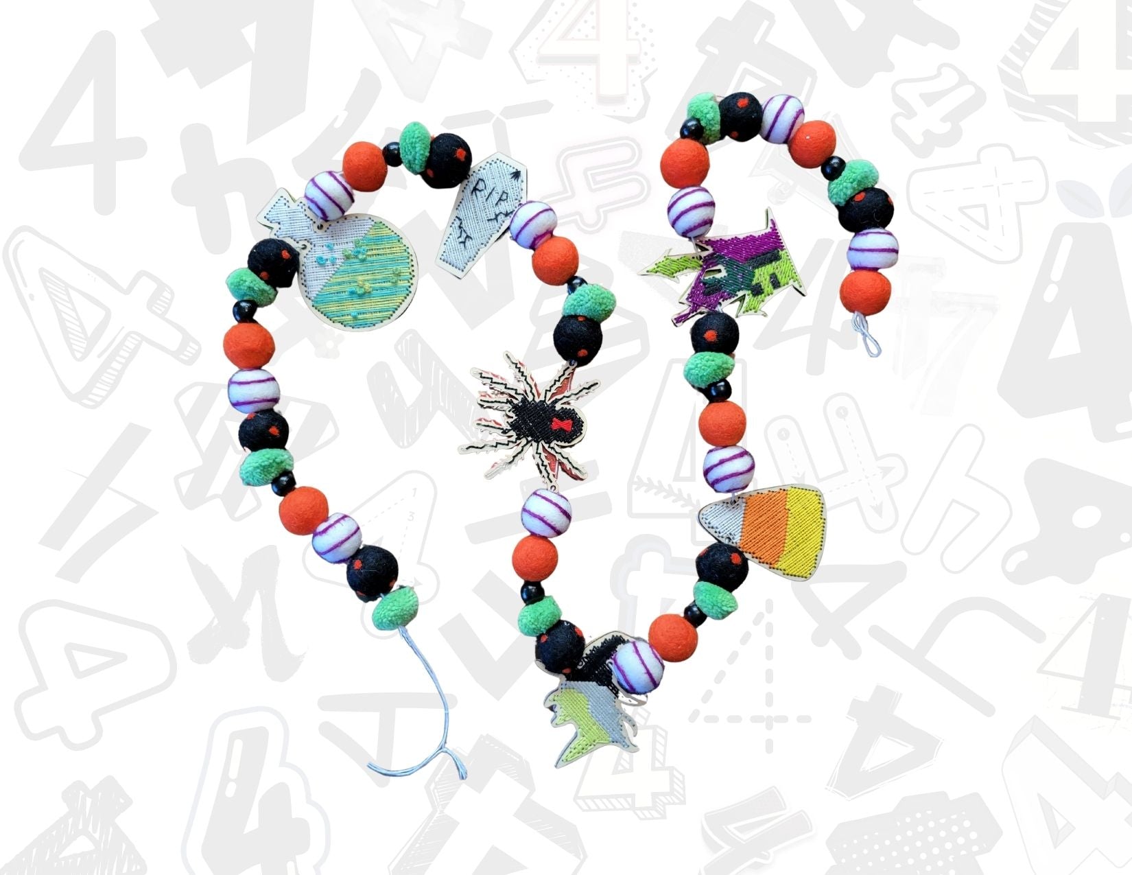 Something Wicked This Way Comes (Wooden) Garlands