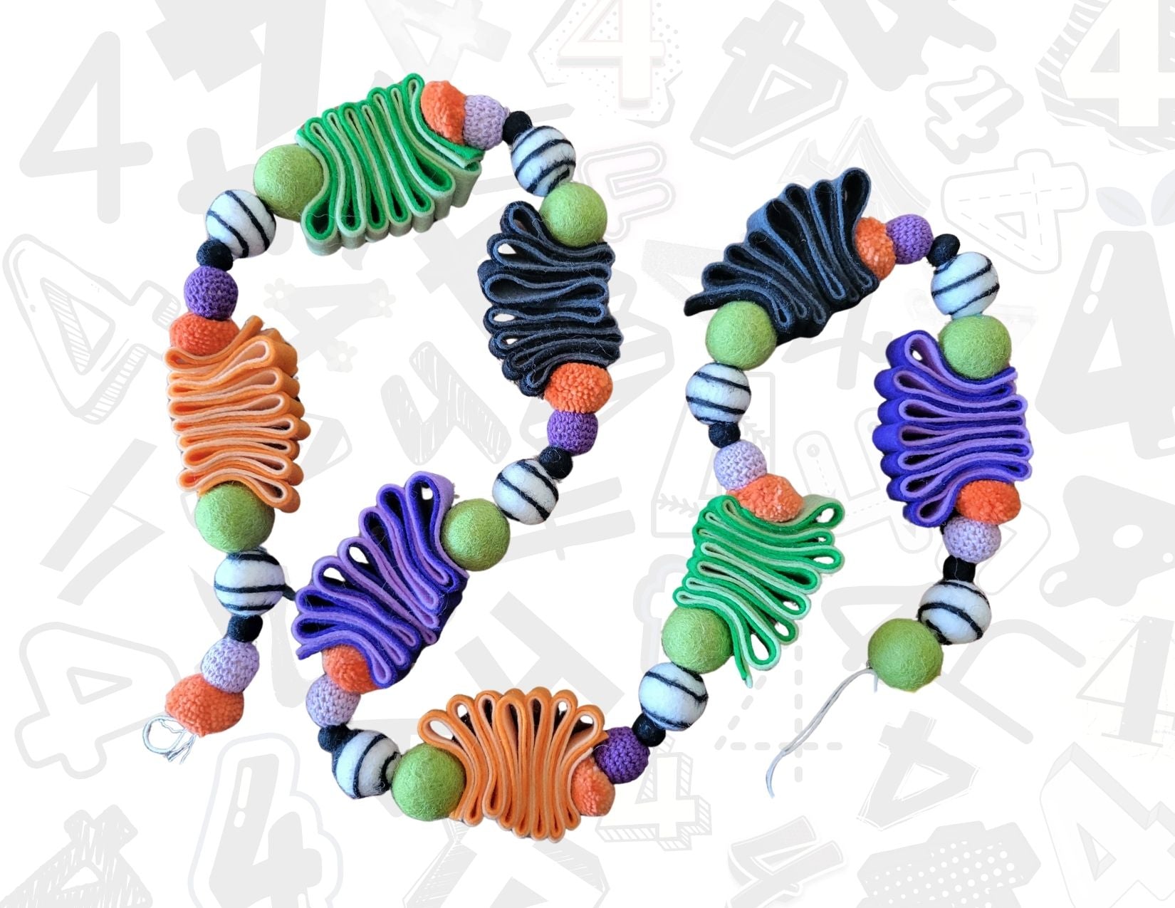 Something Wicked This Way Comes (Felt) Garlands