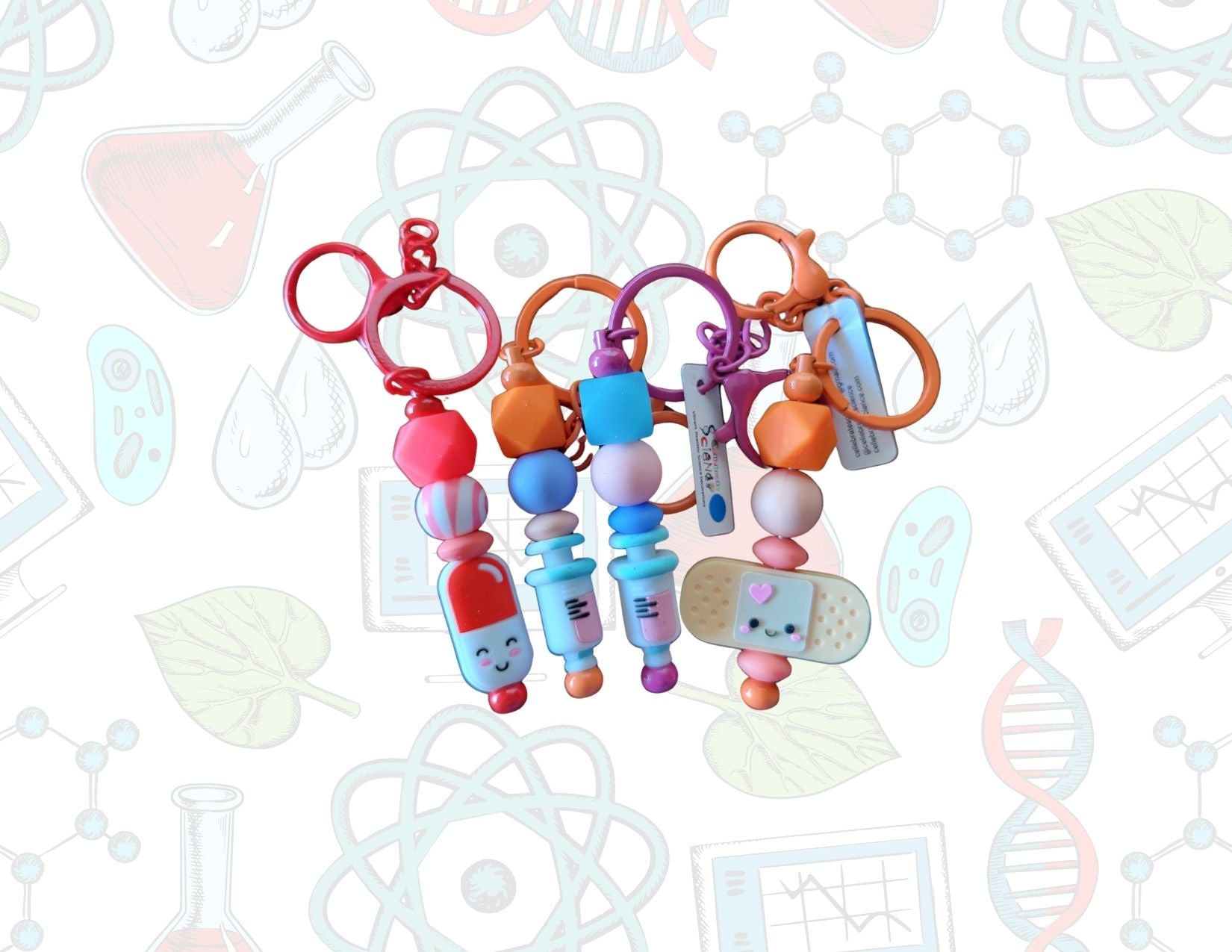 Medical Silicone Keychains
