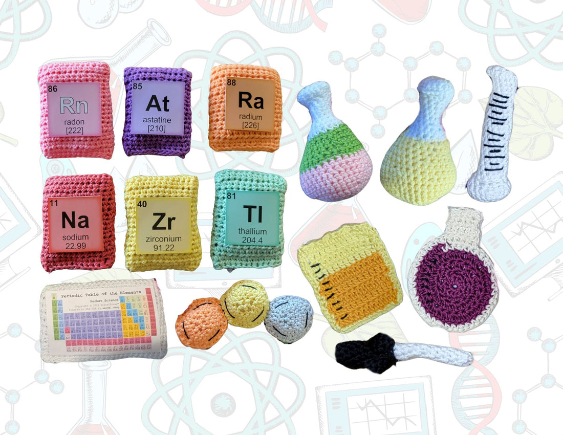 Chemistry Crochet Shapes