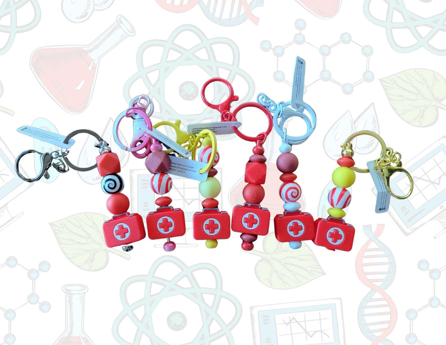 Medical Silicone Keychains
