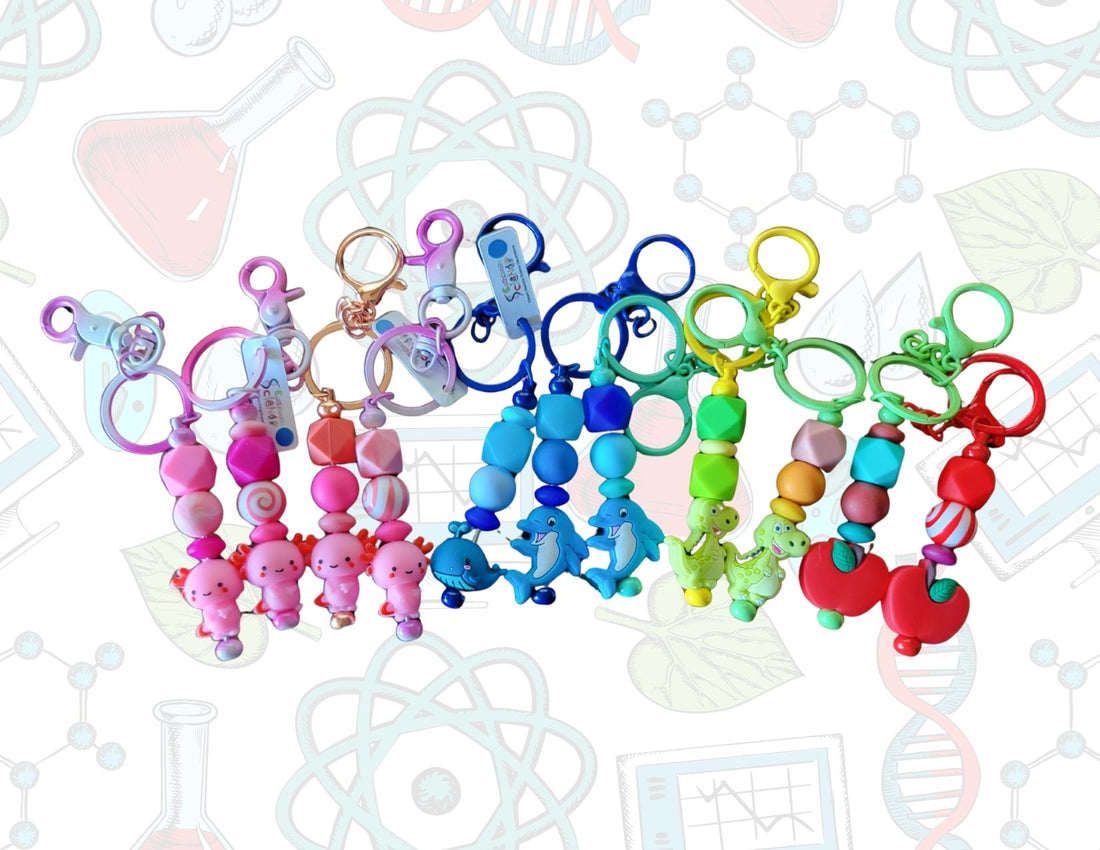 Plant &amp; Animal Silicone Keychains