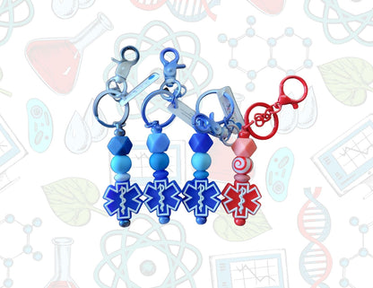 Medical Silicone Keychains
