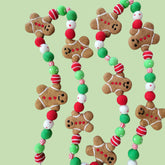 gingerbread men garland