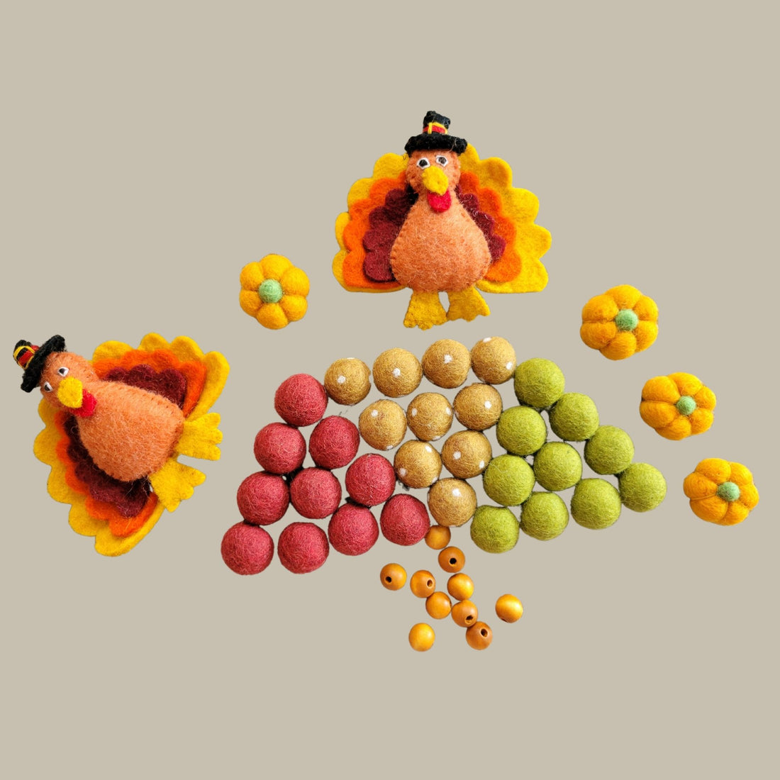 Thanksgiving Turkey DIY Garland Kit