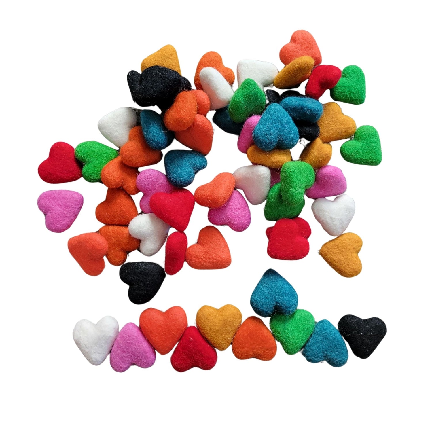 large heart felt shapes