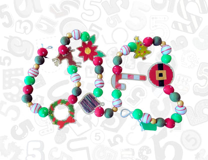 Christmas All The Way (Wooden) Garlands