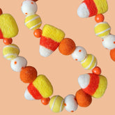 candy corn trick or treat garland