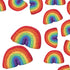 rainbows felt decor