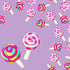 lollipops felt decor