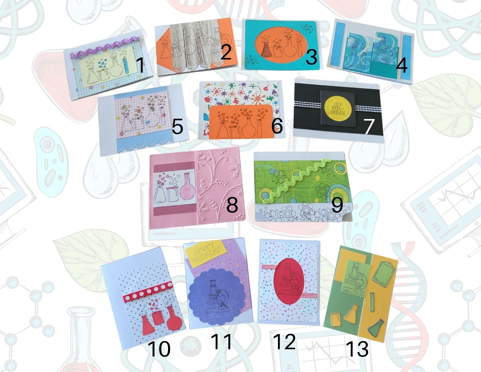 Science Greeting Cards