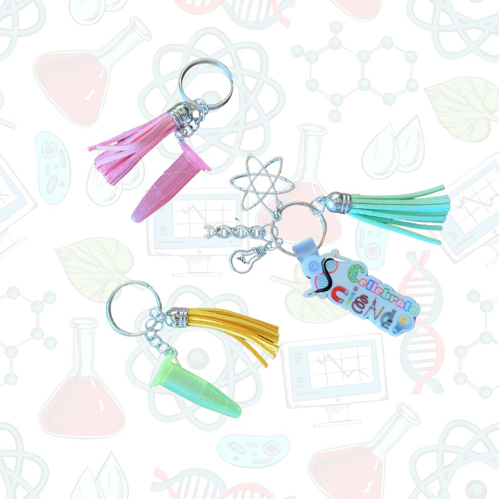 Centrifuge Tube Keychains