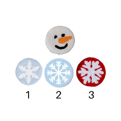 Punch Needle Holiday Shapes